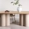 Olivia Esstisch 100x210 cm beige.