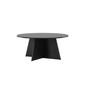 Bootcut sofabord 100cm sort.