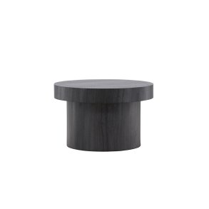 Malung soffbord Ø80 cm svart.