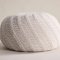 Ted Pouf �45 cm Offwhite.