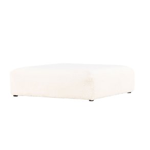 Pouf Davie beige.
