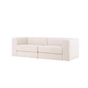 Lumi sofa 3-seter hvit.