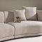 Cielo sofa 3-osobowa 4 poduszki dekoracyjne beżowy.