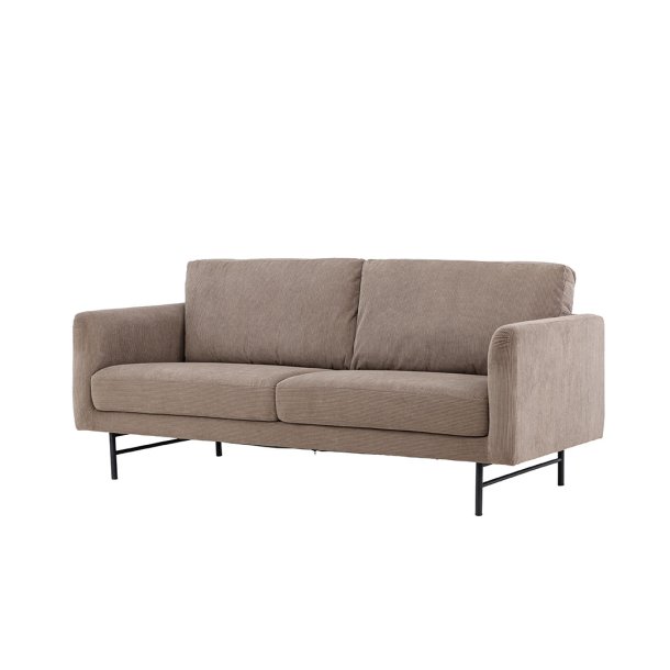 Sky sofa 3 personers brun.