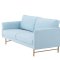 Sky sofa 3-osobowa jasnoniebieski.