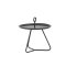 Pamplona Gartentisch Beistelltisch Ø40 schwarz.