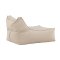 Redang skkestol midt del beige.