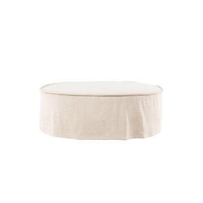Vind� Pouf �100 cm beige.