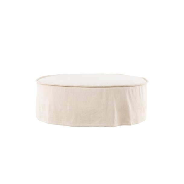 Vind� Pouf �100 cm beige.