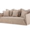 Oskarshamn sofa 3-osobowa 3 poduszki dekoracyjne beżowy.