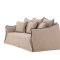Oskarshamn sofa 3-osobowa 3 poduszki dekoracyjne beżowy.