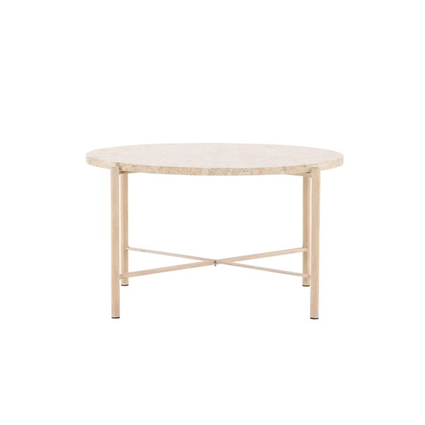 Sandhamn Couchtisch Ø70 cm beige.
