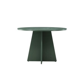 Bootcut table de salle à manger Ø110cm vert.