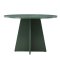 Bootcut table de salle à manger Ø110cm vert.