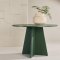 Bootcut table de salle à manger Ø110cm vert.