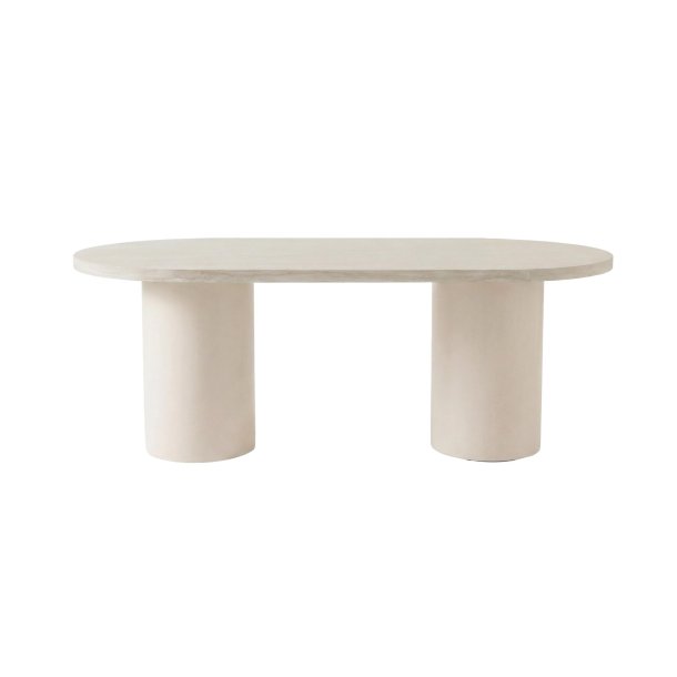 Narvik Esstisch 100x200 cm beige.