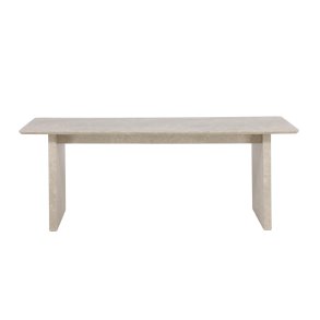 Vail Esstisch 100x200 cm beige.