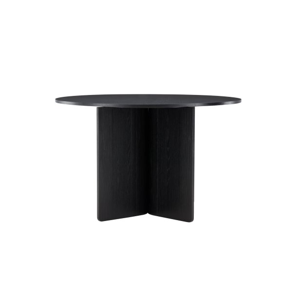 Tyresö Esstisch Ø120 cm schwarz.