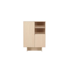Tyres� Sideboard 2 T�ren, 2 Regalb�den Whitewash.