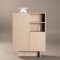Tyres� Sideboard 2 T�ren, 2 Regalb�den Whitewash.