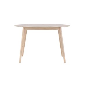 Flora matbord 120cm whitewash.