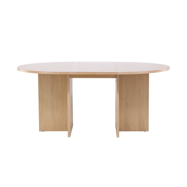 Strada spisebord 120cm. Med udtrk whitewash.