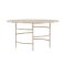 Copenhagen spisebord 140cm whitewash.