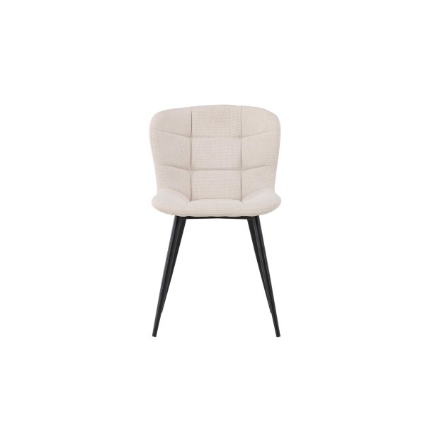 Lily matstol beige.