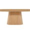 Castor matbord 90x200cm natur.