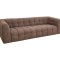 Malou sofa 3-osobowa brązowy.