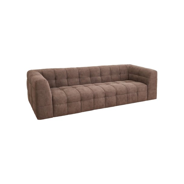 Malou sofa 3-osobowa brązowy.