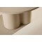 Olivia sofabord 80cm beige.