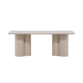 Mesa de centro Olivia beige.