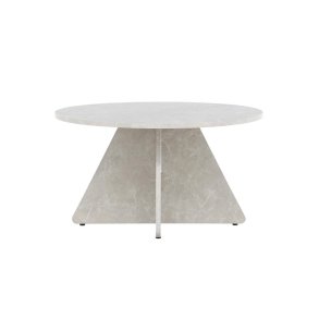 Bootcut table basse beige.