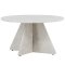 Bootcut table basse beige.