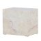 York Beistelltisch wei� Nachttisch beige.