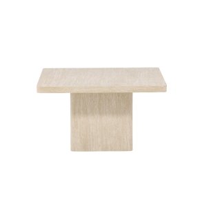 Qvart table basse beige.