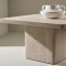 Qvart table basse beige.