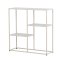 Staal reol 3 hylder beige.