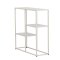 Staal reol 3 hylder beige.