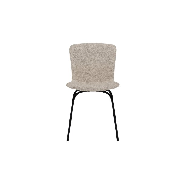Linus matstol boucl� beige.