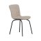Linus matstol boucl� beige.