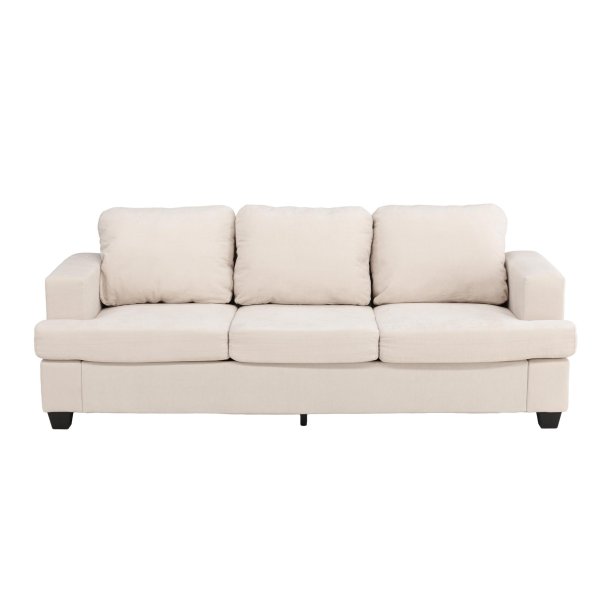 Sani sofa 3-osobowa beżowy.