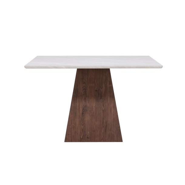 Cael Esstisch 120x120 cm grau, Mokka.