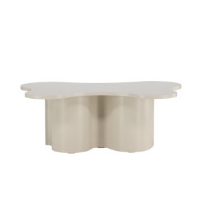 Flow Couchtisch beige.