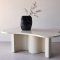 Flow Couchtisch beige.