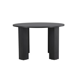 Juno table de salle � manger �120cm noir.