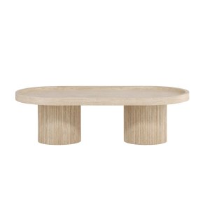 Krille Couchtisch beige.