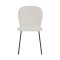 Carl matstol sammet beige.