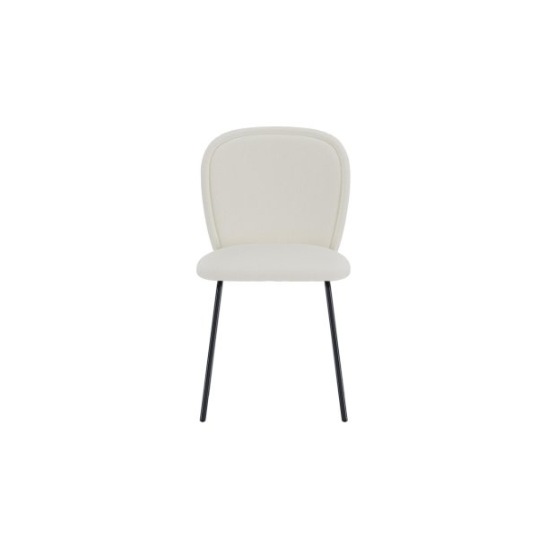 Carl matstol sammet beige.
